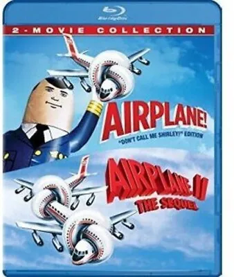 Airplane! / Airplane II: The Sequel: 2-Movie Collection [New Blu-ray] Gift Set • $13.27