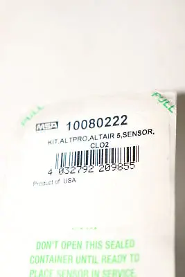 MSA Sensor Kit ALTAIR Pro ALTAIR 5X 10080222 • $375.58