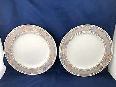 Set(s) Of 2 Dinner Plates 11  Meadow Sun CAC02 By Mikasa  • $14