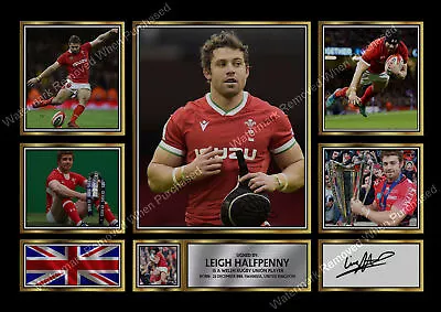 Leigh Halfpenny Signed Rugby Union Memorabilia A4 Photo Print • £8.69