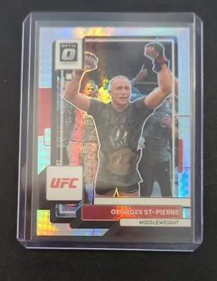 2023 Donruss Optic UFC Lucky Envelopes Prizm /8 Georges St-Pierre #50 • $35