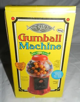 New In Box Master Gumball Mini Gumball Machine And Coin Bank • $24.98