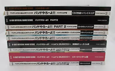 K-ON!! OFFICIAL BAND SCORE W/ CD Let's Music!! 1 2 3 4 & More Houkago Tea Time • $275.99