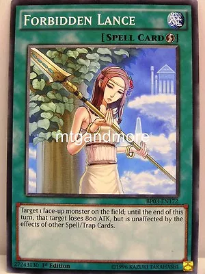 Yu-Gi-Oh - 1x Forbidden Lance - BP03 - Monster League • £6.01