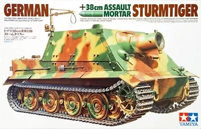 Tamiya 1/35 German Assault Mortar-Sturmtiger Plastic Model Kit 35177 • $47.99