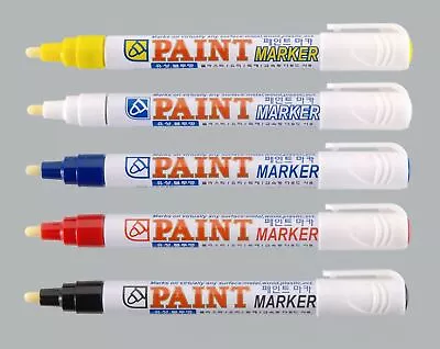 Universal Paint Marker Pens Permanent Waterproof Tyres Cars Metal Wood • £3.15