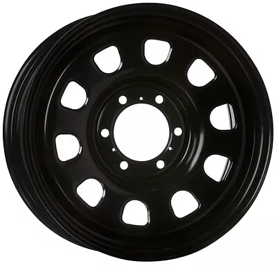 Extreme 4x4 Steel Wheel D-hole 16x8 6/139.7 35P Black 106.1 Fit Ford Ranger BT50 • $106.95