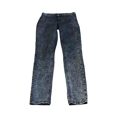 H&M Womens Black Acid Wash Slim Skinny Jeans Size 14UK W31/32” L31.5” • $8.91