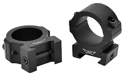 Warne V602M Vapor Horizontal Ring Set Matte Black 1  Tube High • $36.95