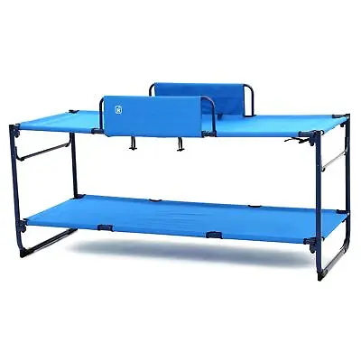 HI-GEAR Duo Portable Camping Bunk Bed With Steel Frame Camping Equipment • £115