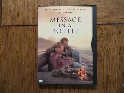 Message In A Bottle - Kevin Costner Robin Wright 1999 Warner Bros DVD LIKE NEW! • $9.59