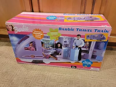 2001 Mattel Barbie Travel Train With Real Train Sounds #54254 SEALED NRFB • $425