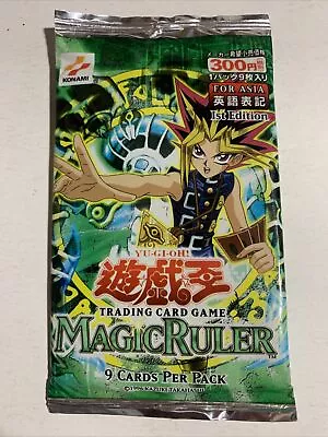 YuGiOh Magic Ruler MRL 1st Edition SEALED Booster Pack ASIAN English • $59.99