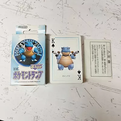 £111.56 • Buy Nintendo Pokemon Poker Playing Cards Decks 1998 Blastoise F/S