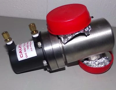 $150 • Buy Mdc 2 1/2  Conflat Air Controlled High Vacuum Valve Ss