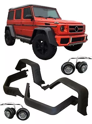 G Wagon Fiberglass Wide Fender Flares Made For Mercedes G W463 G63 G55 G500 4pcs • $1600