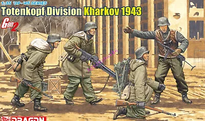 DRAGON 6385 1/35 Scale Totenkopf Division Kharkov 1943 Plastic Model Kit • £29.28