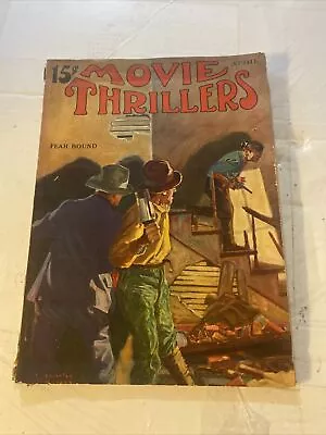 Vintage Movie Trailers Magazine April 1925 #4 VG Pulp • $55