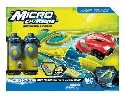 Micro Chargers Hyper Jump Race Track Set • $86.89