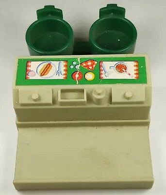 Vintage Fisher Price Little People Sesame Street Lunch Counter • $6.99