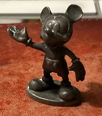 Mickey Mouse Waving Disney Fine Pewter 1990s • $15