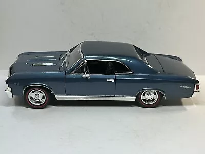 Motor Max 1967 Chevelle SS 396 Blue 1:18 Die Cast • $30
