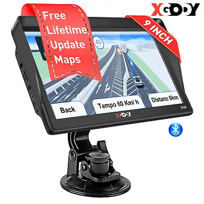 XGODY 886/X10 7 /9  Truck Car GPS Navigation Sat Nav Free AU Map Reverse Camera • $46.99