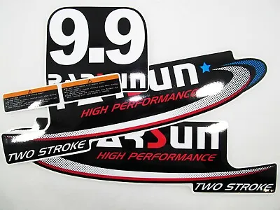 For PARSUN 9.9 Two Stroke Outboard Vinyl Decal Set From BOAT-MOTO / Sticker Kit • $36