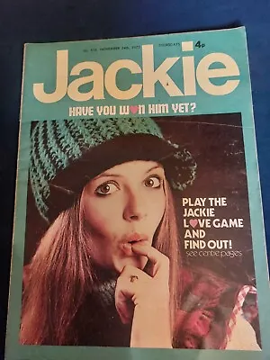 Rare Vintage JACKIE Magazine 24 NOVEMBER 1973 Elton Gilbert O New Seekers JK495 • £15