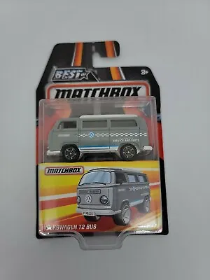 Best Of Matchbox Mattel Volkswagen T2 Gray Bus Collectable Toy Series 2 NEW • $13.99