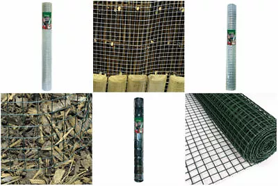 Plastic Mesh Netting Net Square Wire Fencing Garden Outdoor Aviary Fence Rabbit • £19.99