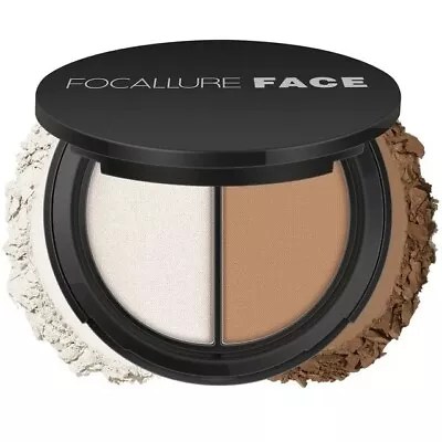 Focallure Bronzer And Highlighter PaletteLong Lasting Shimmer Contour Palette • $15.99