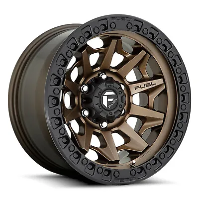 16 Inch Matte Bronze Wheels Rims Fuel Covert D696 6x5.5 Lug 16x8  1mm Set Of 4 • $1216