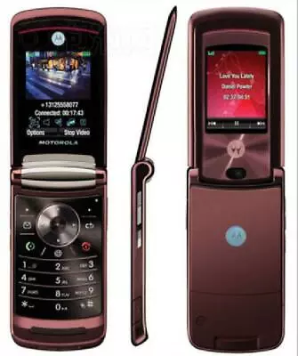 Original Motorola RAZR2 V9 2MP 3G HSDPA 2100 Flip Cellphone Unlocked • $63