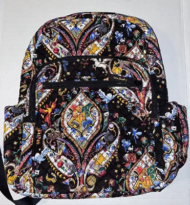 Vera Bradley Large Campus Backpack Friends At Hogwarts Harry Potter Bookbag Nwt • $159.99