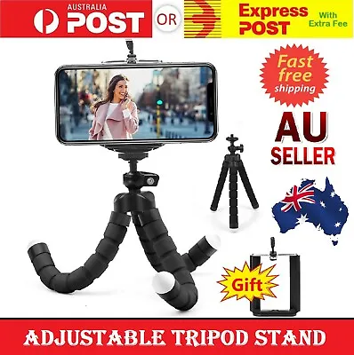 $9.95 • Buy Flexible Octopus Tripod Stand Gorilla Pod For Universal Phone Mobile Camera DSLR