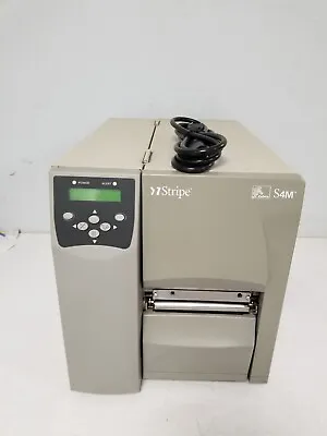 Zebra S4M Thermal Industrial Shipping Label Printer #L1086 • $149.99