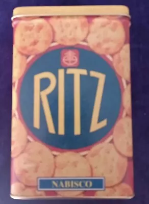 Vintage Ritz Crackers Tin Nabisco Bristol Ware 1995 Tin Box • $10