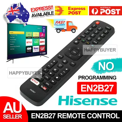 EN2B27 For HISENSE OEM TV Remote Control 40K321UW 50K321UWT RC3394402/01 238 • $6.95