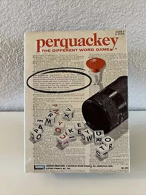 Vintage  Perquackey  Dice Game By Lakeside - 1970 Edition *Collectible* • $24.99