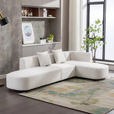 Luxury Living Room L Shape Sofa Modern Style Couch Living Room Upholstery Sofa • $697.90