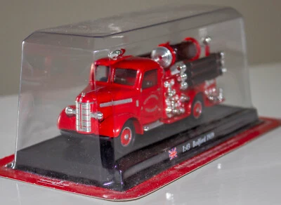 Del Prado 1/43 Scale DP27921 - 1939 Bedford Fire Engine - City Of Liverpool • £6