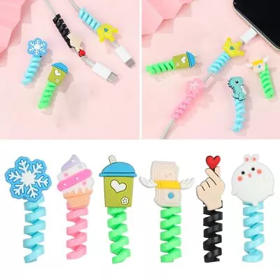 £2.05 • Buy Clip USB Winder Cover Data Line Protector Charging Cable Holder Cord Protectors
