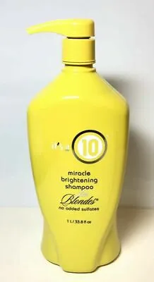 Its A 10 Miracle Brightening Shampoo For Blondes 33.8 Oz NEW • $49.95