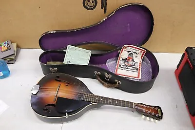 Vintage Supertone Mandolin With Case + Books • $300