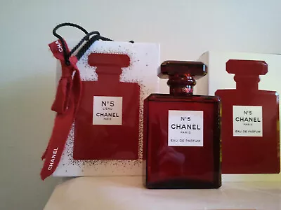 CHANEL No5 RED EDITION 100ML EAU DE PARFUM 2018 WOMEN PERFUME FRAGRANCE AS NEW • $299.95