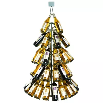 Wine Bottle Christmas Tree Rack • $449.99