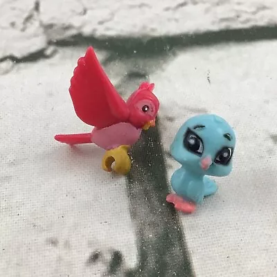 Miniature Bird Figures Lot Of 2  Blue Pink Animals • $6.99