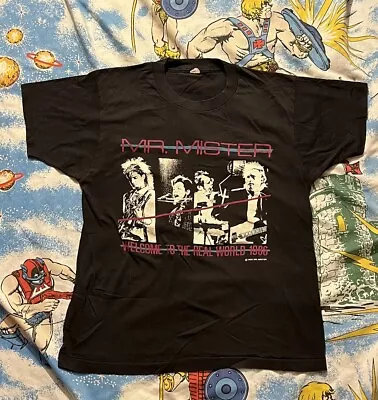 Vintage Mr. Mister Welcome To The Real World 1986 Single Stitch T Shirt Sz XL • $90