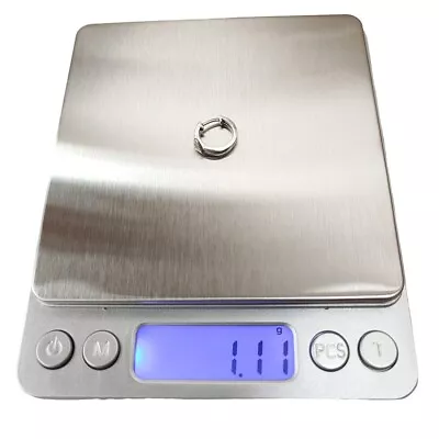 Digital Gram Jewelry Scale For Jewelry Gold Coins Kitchen 0.01g-500g • $11.18